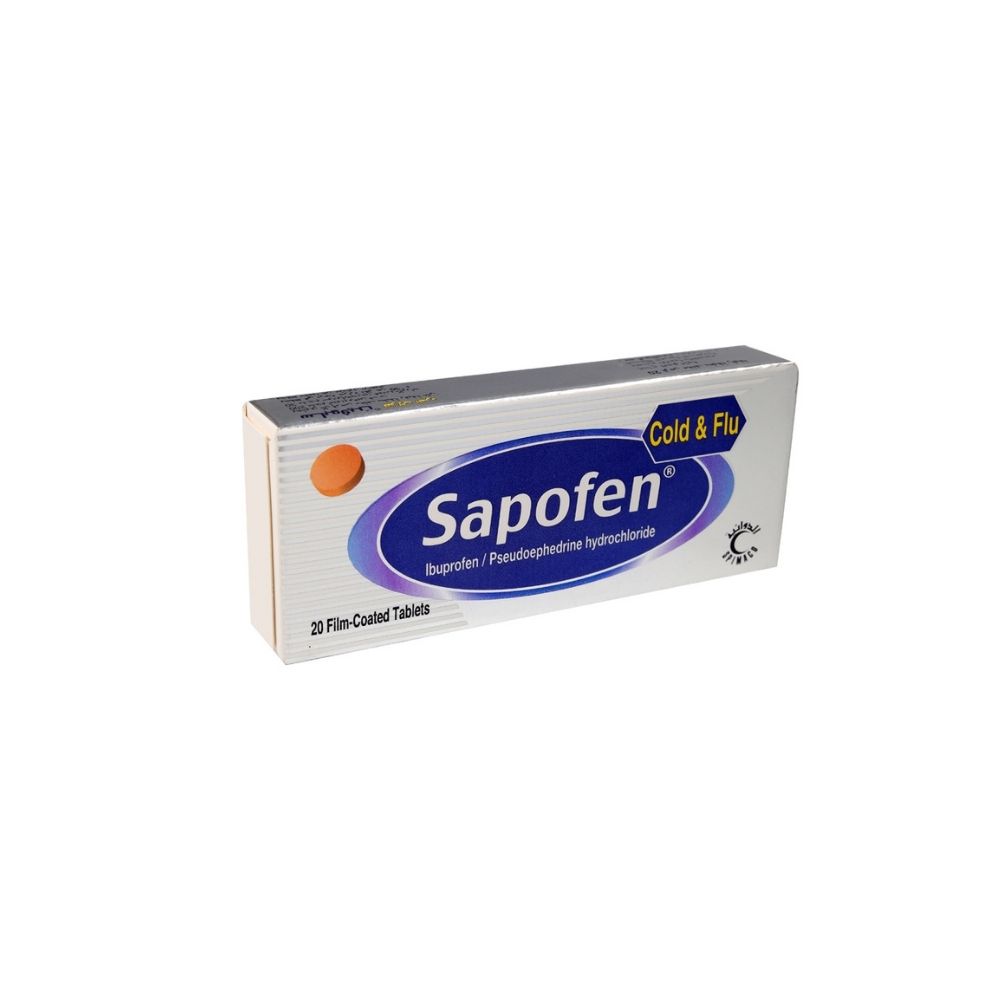 Sapofen Cold & Flu 30mg 